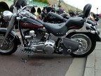 (B3) Leather Swingarm Single Side Saddle Bag for Harley-Davidson Softail